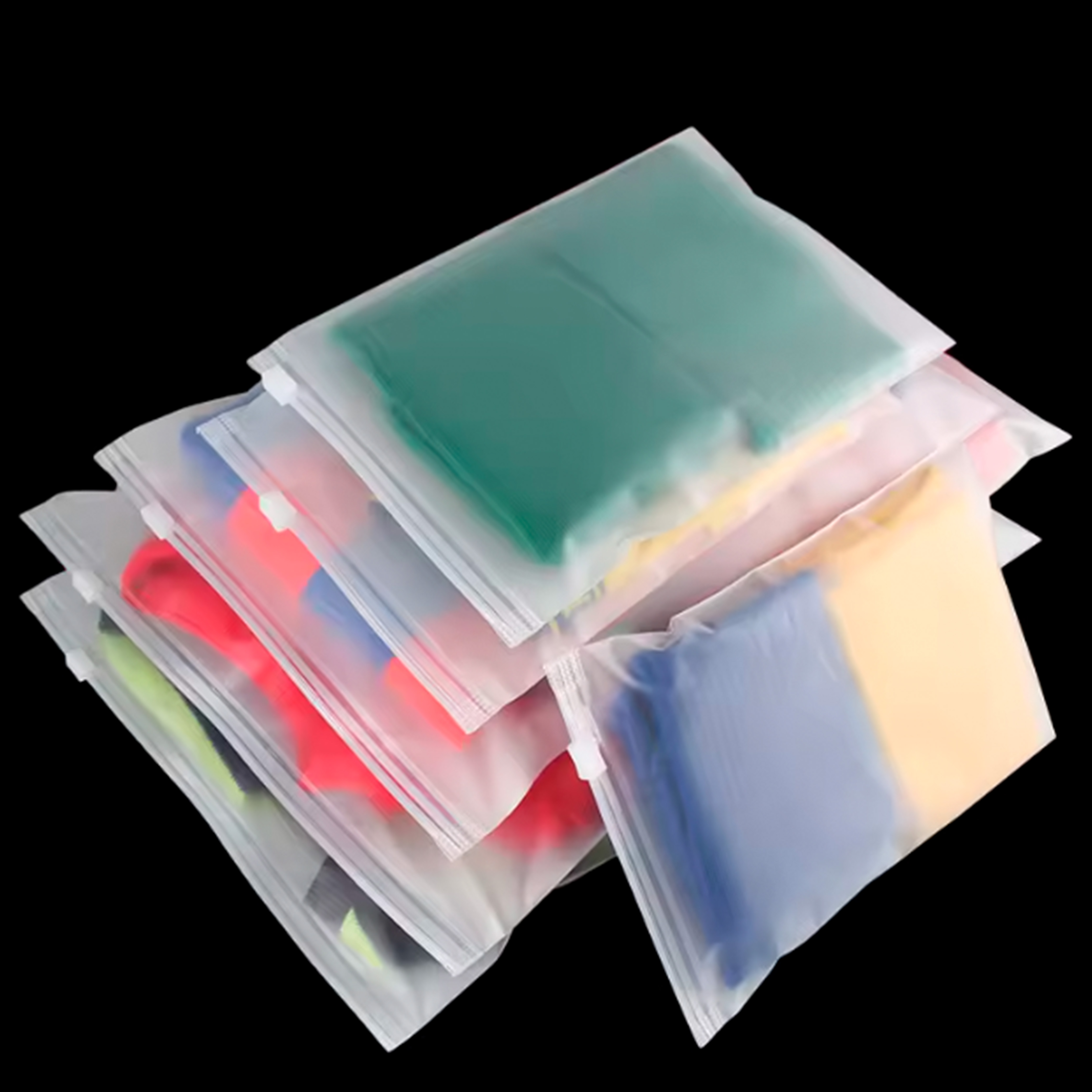 Bolsas frosted con impresion 