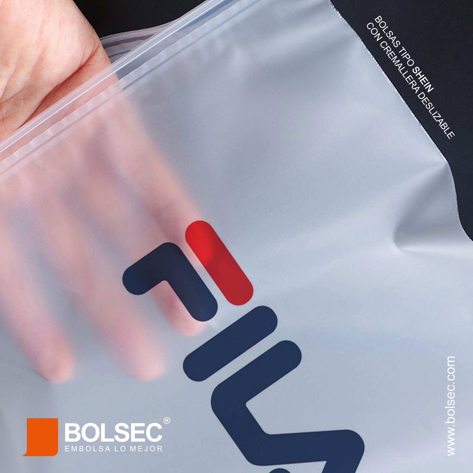 Bolsas frosted para ropa en mexico